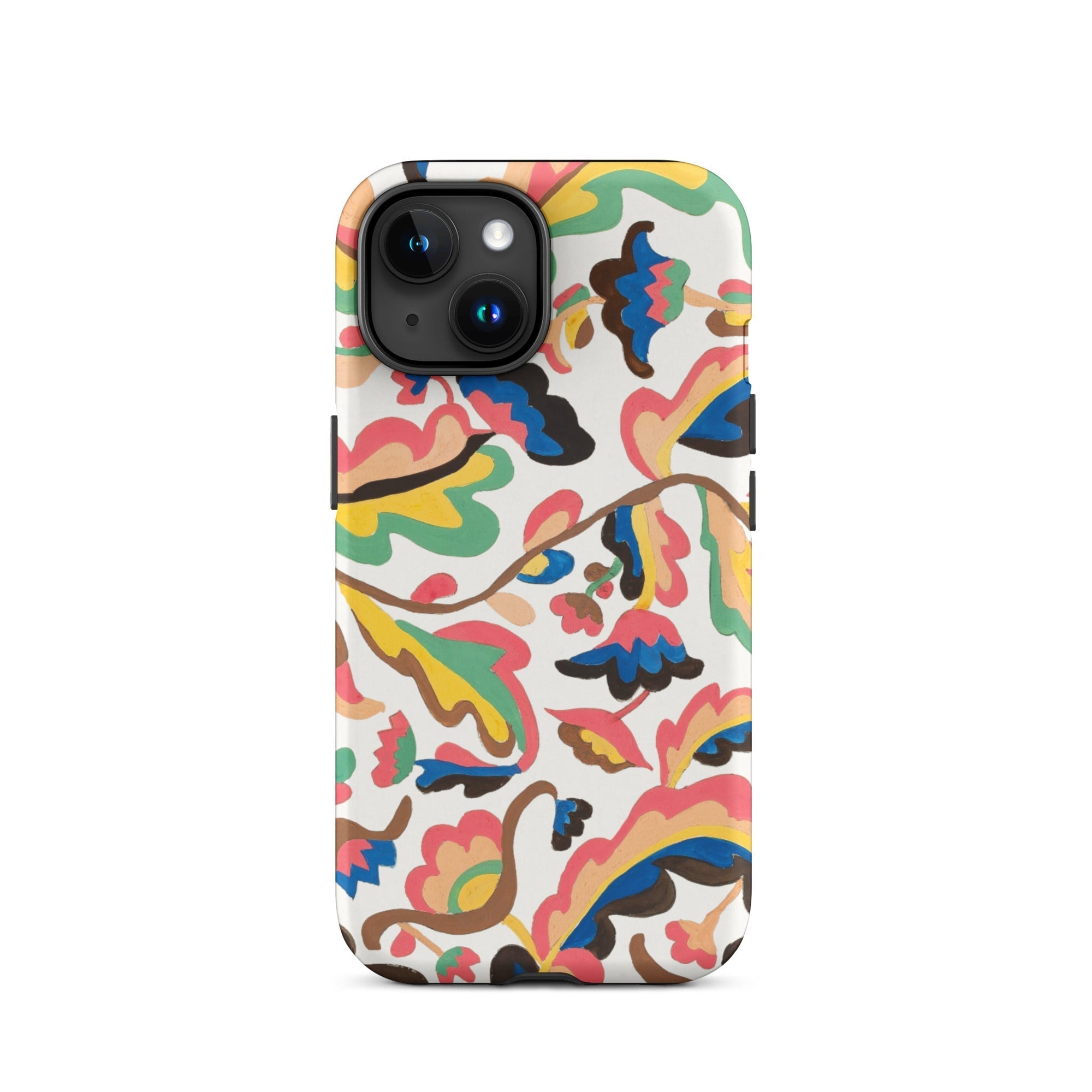 Colcha Etna Wiswall Floral Pattern Iphone Case, 15 / Matte, Floral Patterned Phone Case