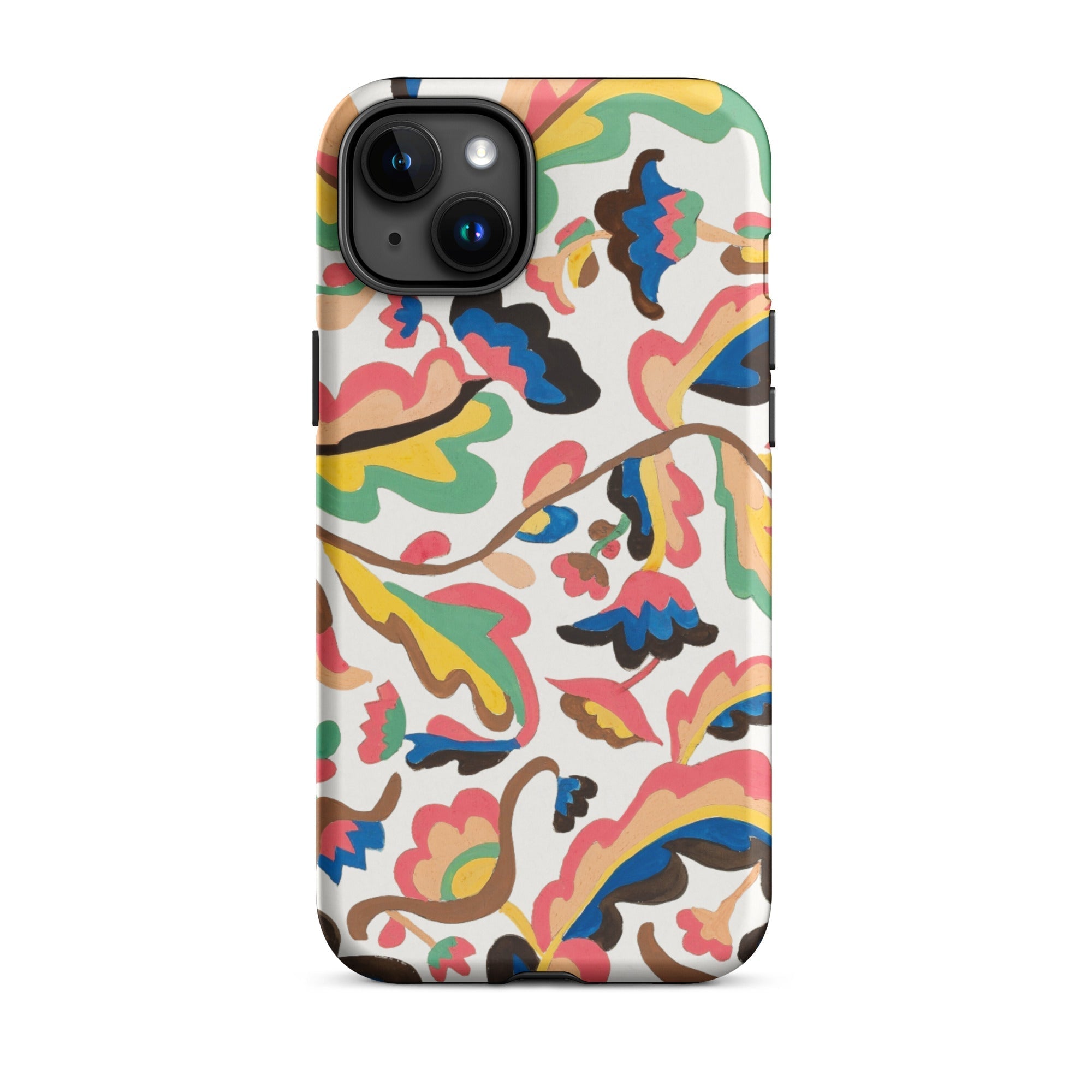 Colcha Etna Wiswall Floral Pattern Iphone Case, 15 Plus / Matte, Floral Patterned Phone Case