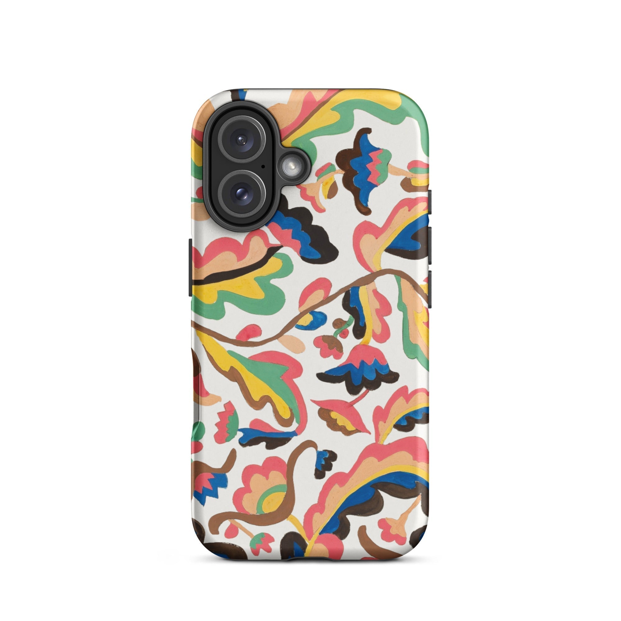 Colcha Etna Wiswall Floral Pattern Iphone Case, 16 / Matte, Floral Patterned Phone Case