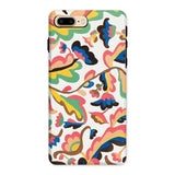 Colcha - Etna Wiswall Floral Pattern Iphone Case, 8 Plus / Matte, Colorful Abstract Patterned Phone Case Floral Organic Shapes