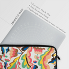 Colcha - Etna Wiswall Pattern Laptop Sleeve, Laptop Sleeve Colorful Abstract Pattern