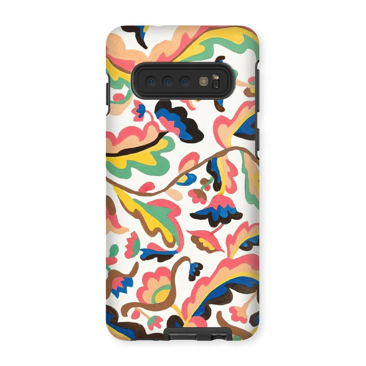 Colcha Floral Aesthetic Pattern Phone Case - Etna Wiswall - Samsung Galaxy S10 / Matte - Mobile Phone Cases - Aesthetic
