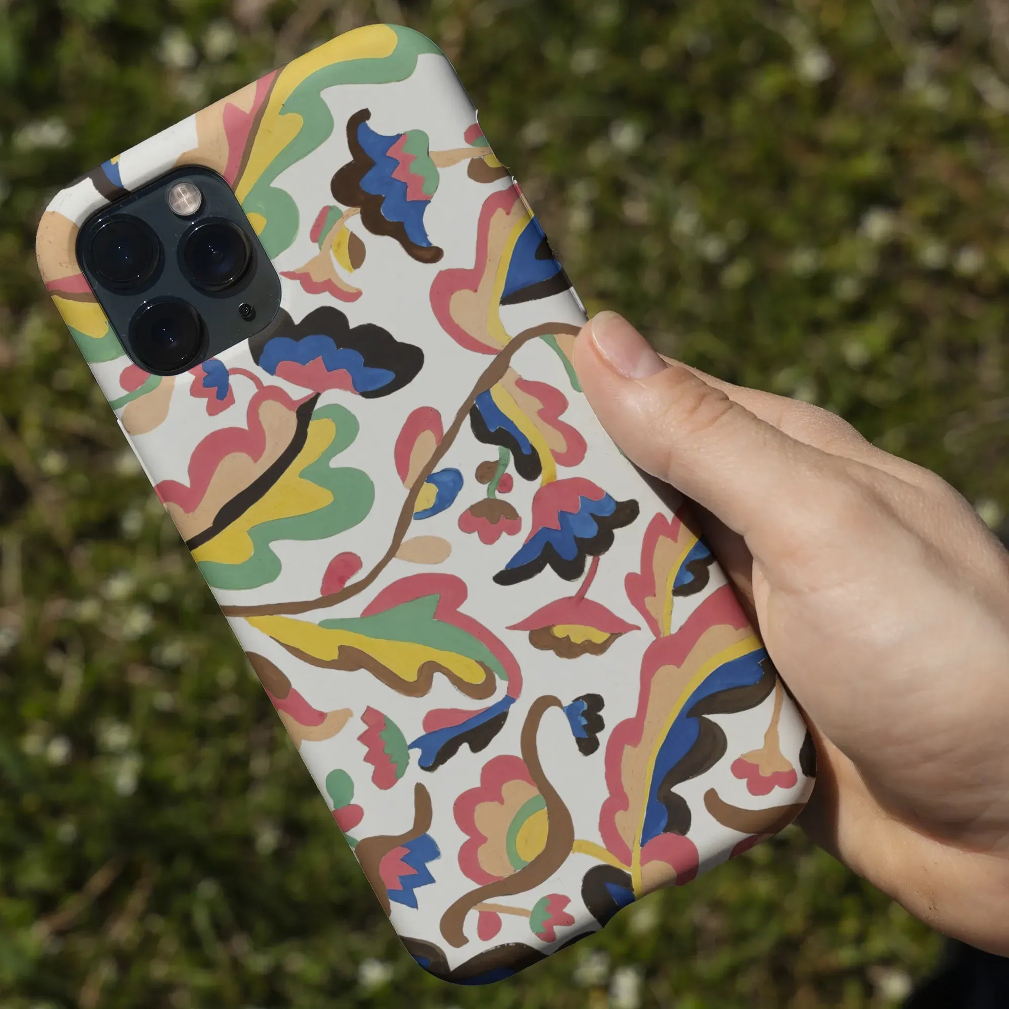 Colcha Floral Aesthetic Pattern Phone Case - Etna Wiswall - Mobile Phone Cases - Aesthetic Art