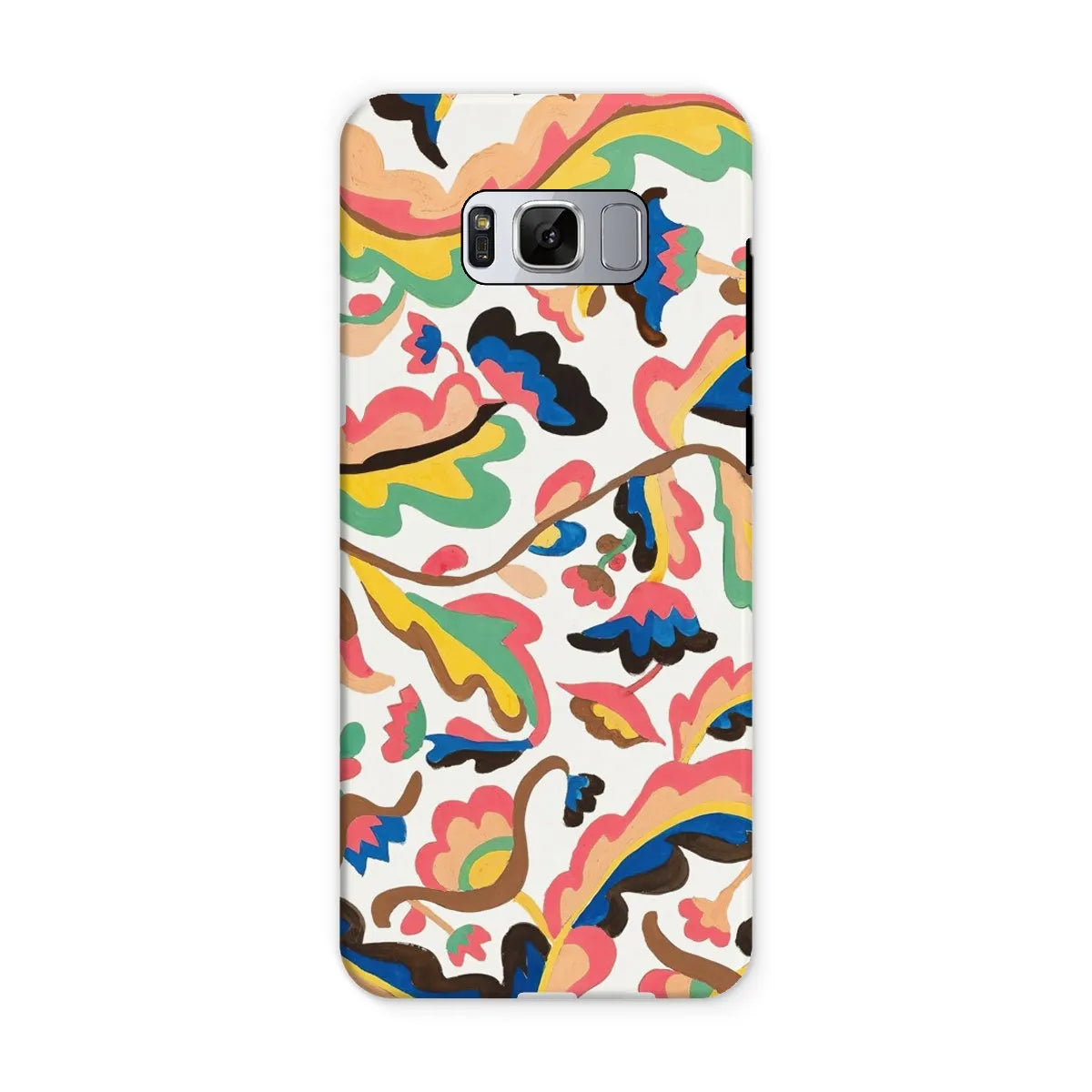 Colcha Floral Aesthetic Pattern Phone Case - Etna Wiswall - Samsung Galaxy S8 / Matte - Mobile Phone Cases - Aesthetic