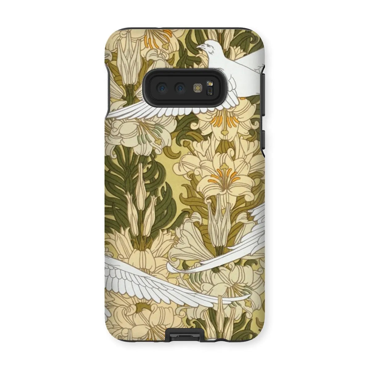 Colombes Et Lis Bird Art Phone Case - Maurice Pillard Verneuil - Samsung Galaxy S10e / Matte - Mobile Phone Cases