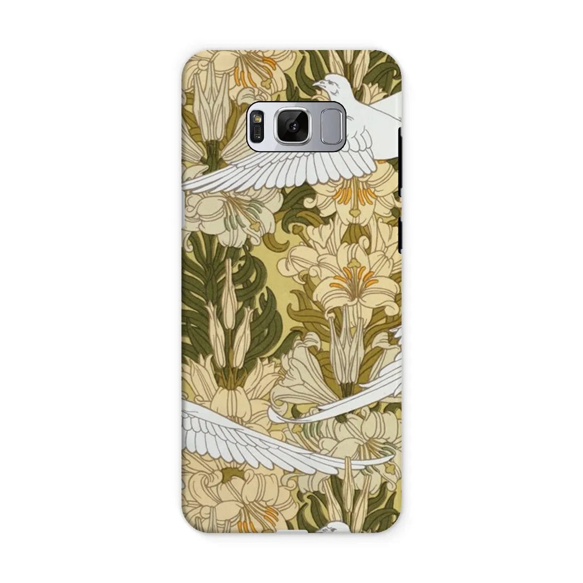 Colombes Et Lis Bird Art Phone Case - Maurice Pillard Verneuil - Samsung Galaxy S8 / Matte - Mobile Phone Cases