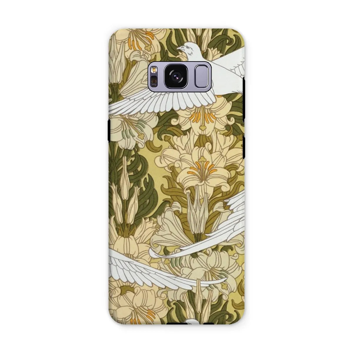 Colombes Et Lis Bird Art Phone Case - Maurice Pillard Verneuil - Samsung Galaxy S8 Plus / Matte - Mobile Phone Cases