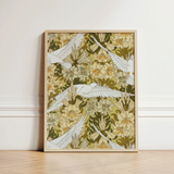 Framed Art Print White Doves Flight Amidst Pattern Pillard Verneuil, Nouveau Home Décor, Captivating Colombes