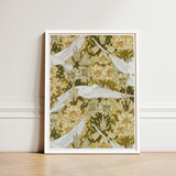 Framed Art Print White Doves Flight Amidst Pattern Pillard Verneuil, Nouveau Home Décor, Captivating Colombes