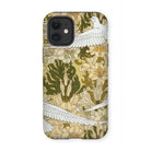 Colombes et Lis - Maurice Pillard Verneuil Iphone Case, 12 Mini / Matte, Phone Case Art Nouveau-style Floral Pattern White Doves