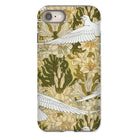 Colombes et Lis - Maurice Pillard Verneuil Iphone Case, 8 / Matte, Phone Case Art Nouveau-style Floral Pattern White Doves