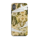 Colombes et Lis - Maurice Pillard Verneuil Iphone Case, Xs Max / Matte, Phone Case Art Nouveau-style Floral Dove Design