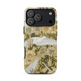Colombes et Lis - Maurice Pillard Verneuil Phone Case Iphone 17 Pro Max / Matte Iphone 12 Pro Max Case Floral Bird Design Maurice Pillard