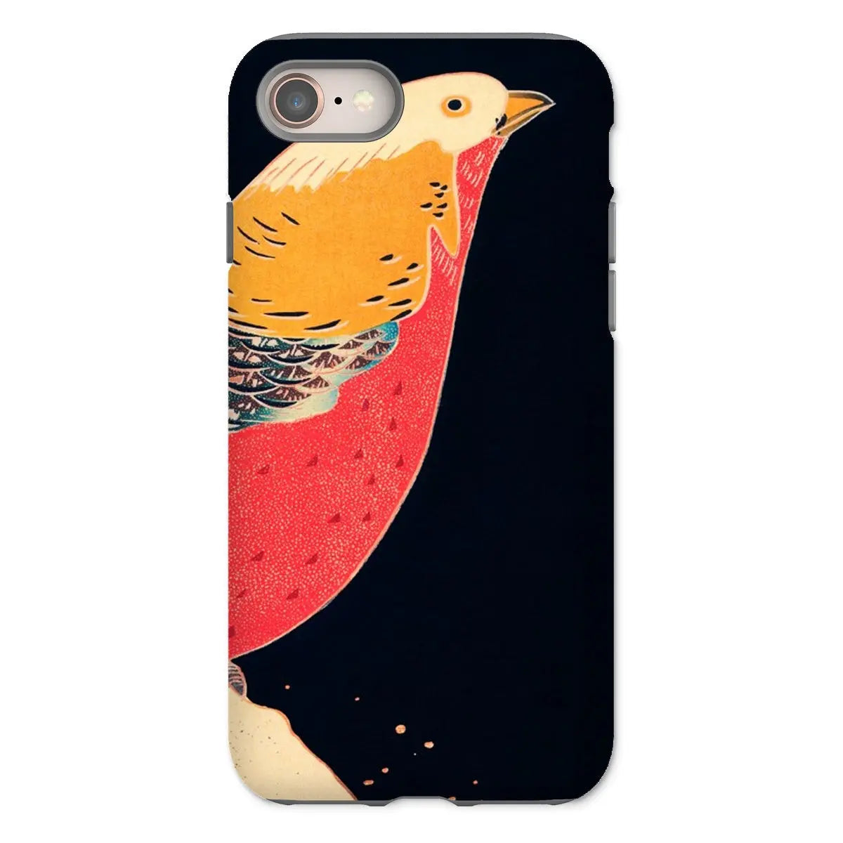 Golden Pheasant in the Snow - Ito Jakuchu Iphone Case 8 / Matte Mobile Phone Cases