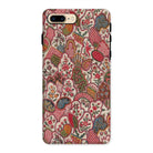 Oberkampf & Cie. Floral Fabric Art Iphone Case 8 Plus / Matte Mobile Phone Cases