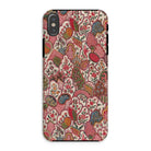 Oberkampf & Cie. Floral Fabric Art Iphone Case Xs / Matte Mobile Phone Cases