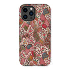 Oberkampf & Cie. Floral Fabric Art Iphone Case 14 Pro Max / Matte Mobile Phone Cases