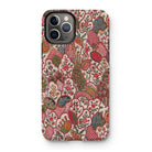 Oberkampf & Cie. Floral Fabric Art Iphone Case 11 Pro / Matte Mobile Phone Cases