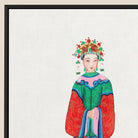 Imperial Princess - Qing Dynasty Art Framed Canvas Posters Prints & Visual Artwork