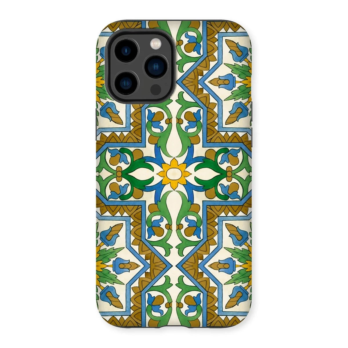 Moreish - Moorish Pattern Design Iphone Case 14 Pro Max / Matte Mobile Phone Cases