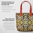 Masala Thai - Mosaic Art Tote Bag Bags