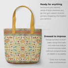 Over the Rainbow - Owen Jones Chinoiserie Tote Bags