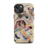 Composition no 224 - Wassily Kandinsky Iphone Case, 14 Plus / Matte, Abstract Art Phone Case