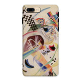 Composition no 224 - Wassily Kandinsky Phone Case Iphone 8 Plus / Matte Abstract Art Phone Case Kandinsky Composition Dances, Wassily