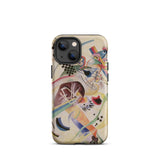 Composition no 224 - Wassily Kandinsky Phone Case Iphone 13 Mini / Matte Abstract Art Phone Case Kandinsky Composition Dances, Wassily