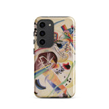 Composition no 224 - Wassily Kandinsky Phone Case Samsung Galaxy S23 / Gloss Vibrant Abstract Art Phone Case Bold Colors Dynamic Kandinsky