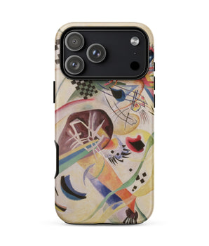 Iphone 17 Pro Max / Matte Composition no 224 - Wassily Kandinsky Phone Case Dances, Expressive Abstract Painting