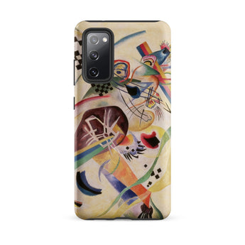 Composition no 224 - Wassily Kandinsky Samsung Case, Galaxy S20 Fe / Matte, Smartphone Case Abstract Art Design Vibrant Colors Dynamic