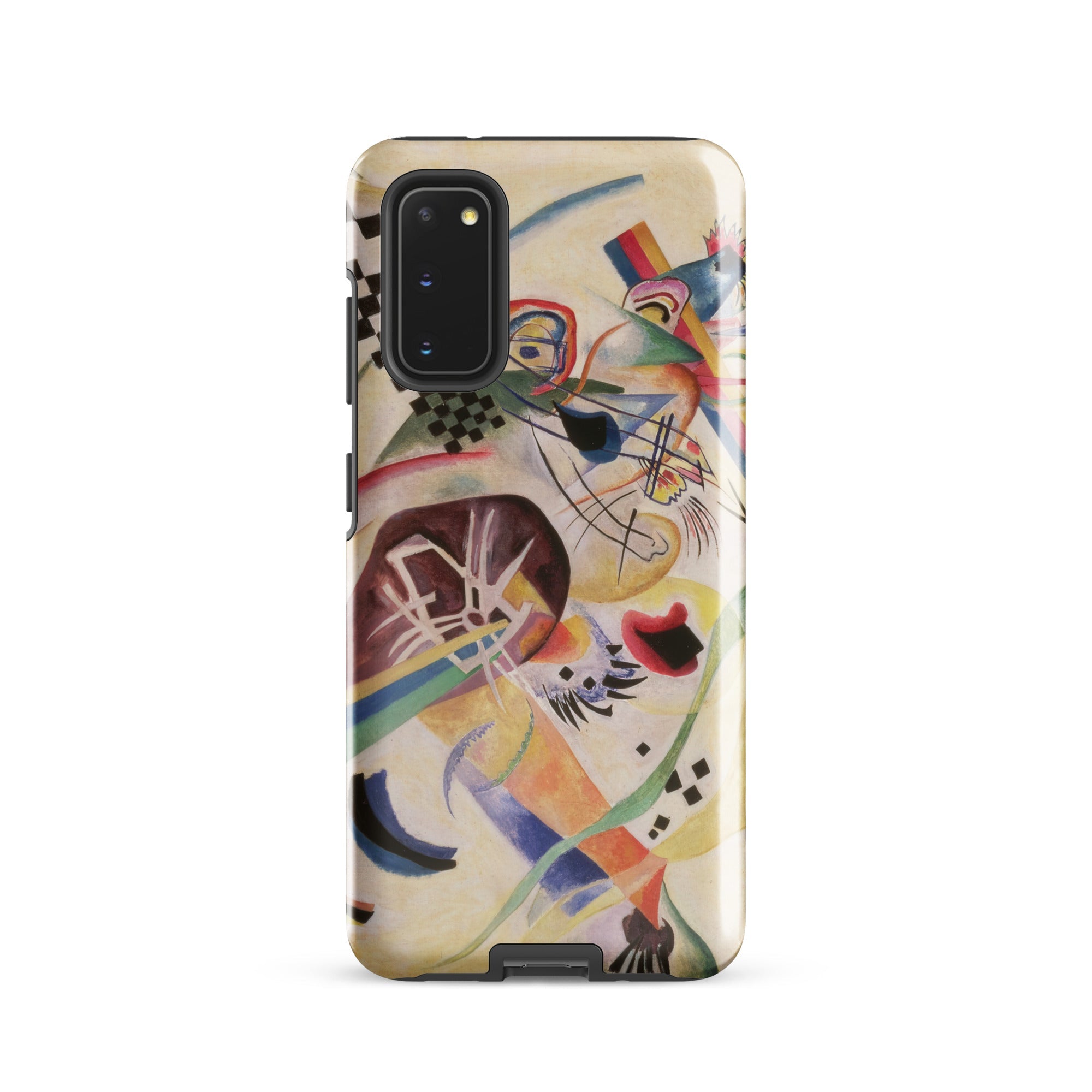 Composition no 224 Wassily Kandinsky Samsung Case, Galaxy S20 / Gloss, Smartphone Case Abstract Art Design Colors Shapes