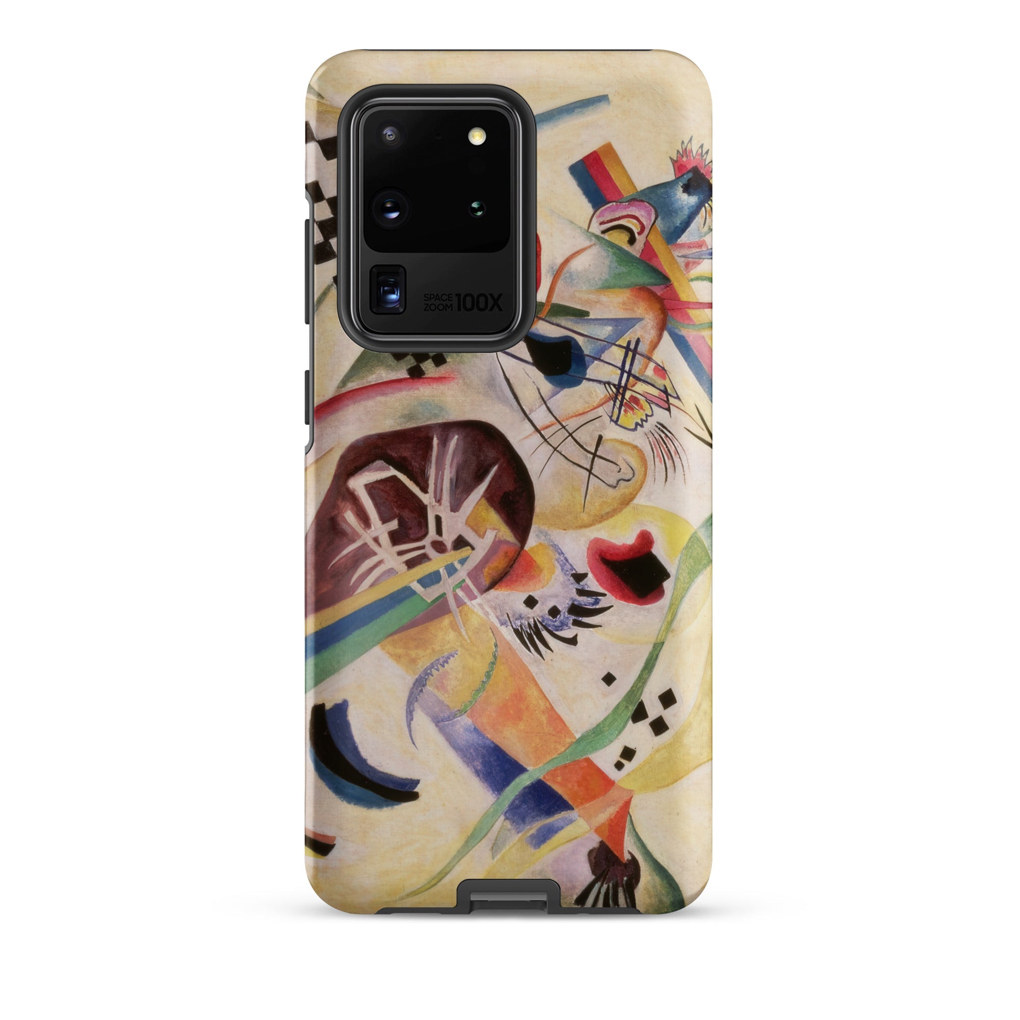 Composition no 224 Wassily Kandinsky Samsung Case, Galaxy S20 Ultra / Matte, Smartphone Case Abstract Colorful Pattern