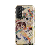 Composition no 224 - Wassily Kandinsky Samsung Case, Galaxy S21 Fe / Gloss, Phone Case Abstract Colorful Pattern