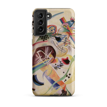 Composition no 224 - Wassily Kandinsky Samsung Case, Galaxy S21 Plus / Matte, Phone Case Colorful Abstract Art Design