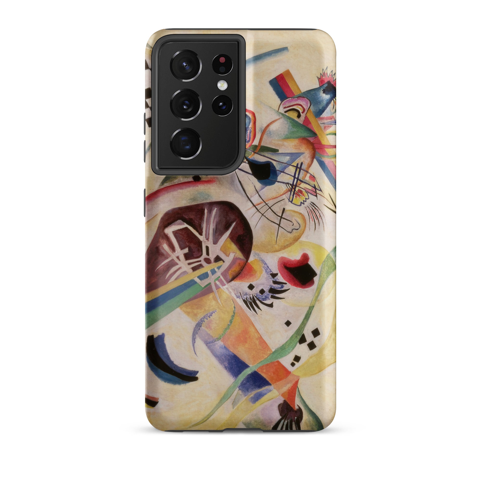 Composition no 224 Wassily Kandinsky Samsung Case, Galaxy S21 Ultra / Matte, Smartphone Abstract Art Printed Case