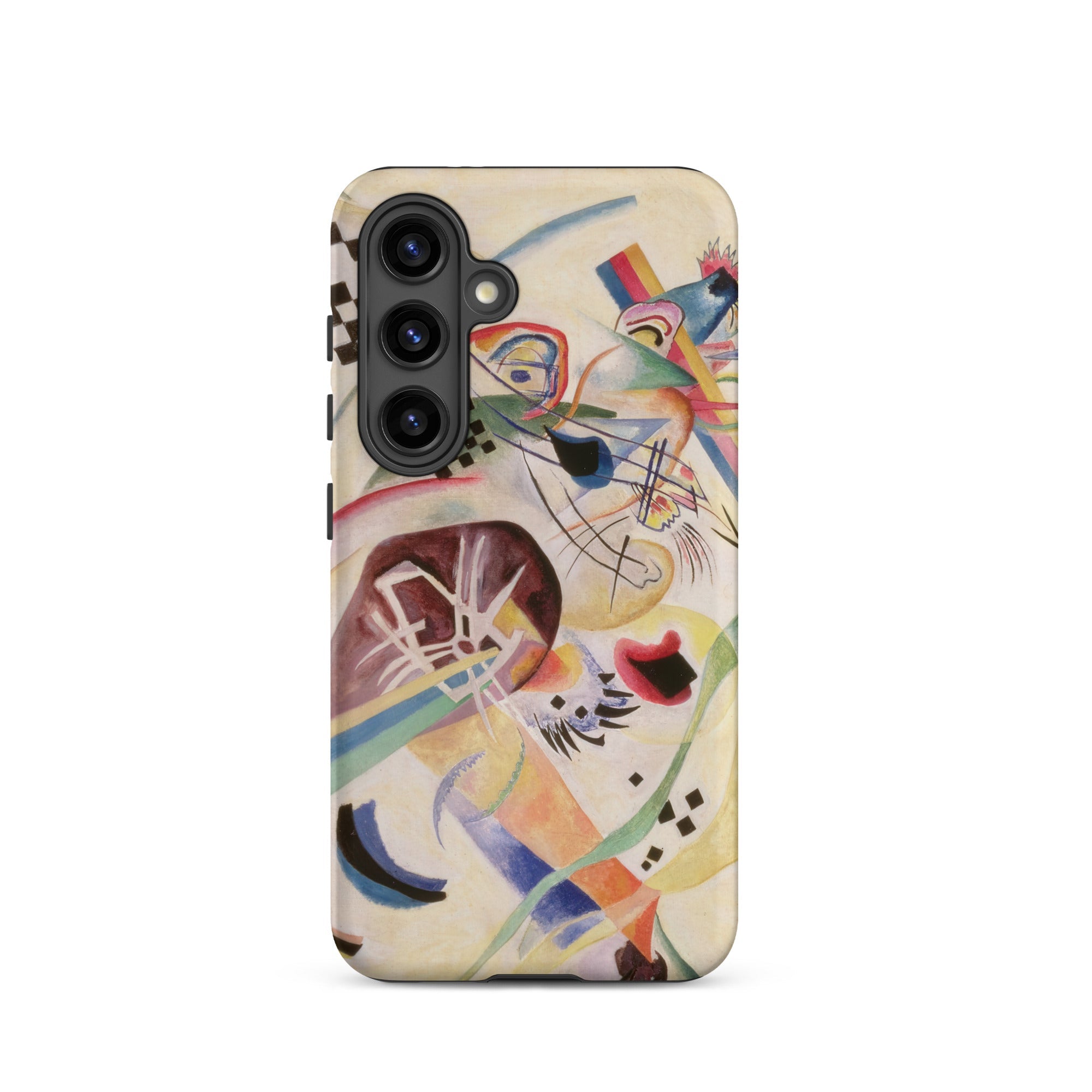 Composition no 224 Wassily Kandinsky Samsung Case, Galaxy S24 / Matte, Smartphone Case Abstract Colorful Pattern