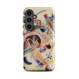 Composition no 224 - Wassily Kandinsky Samsung Case, Galaxy S24 Plus / Gloss, Smartphone Case Abstract Colorful Pattern Kandinsky Painting