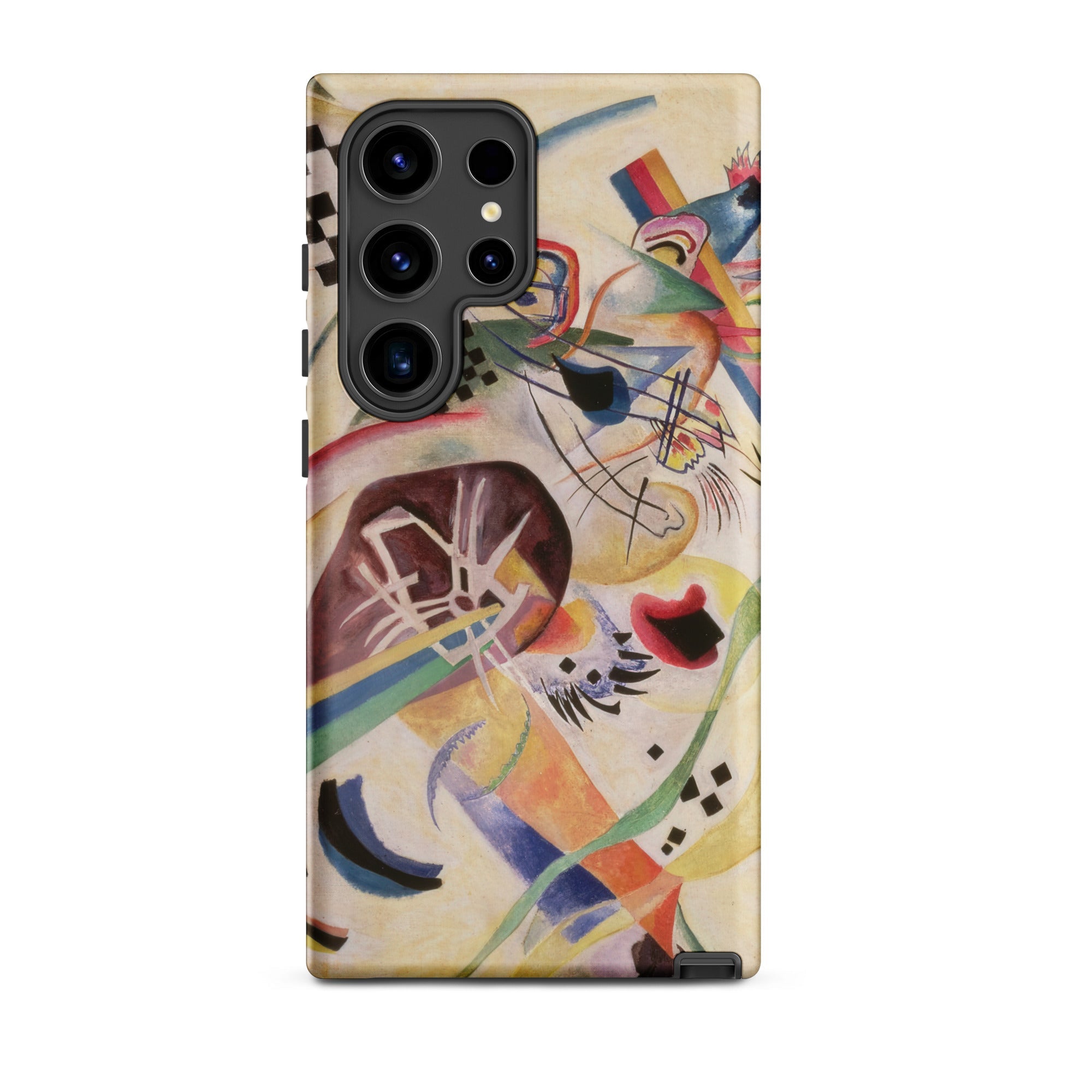 Composition no 224 Wassily Kandinsky Samsung Case, Galaxy S24 Ultra / Matte, Smartphone Case Abstract Colorful Artwork