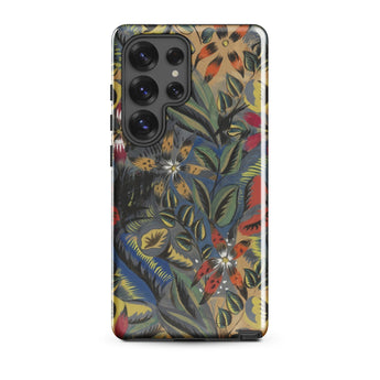 Composition Florale Aux Amarilis - Raoul Dufy Phone Case Samsung Galaxy S25 Ultra / Gloss Vibrant Botanical-patterned Phone Case Dense