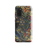 Composition Florale Aux Amarilis - Raoul Dufy Phone Case Samsung Galaxy S20 / Gloss Vibrant Floral-patterned Phone Case Bold Red Orange