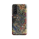 Composition Florale Aux Amarilis - Raoul Dufy Phone Case Samsung Galaxy S21 Fe / Gloss Vibrant Floral-patterned Phone Case Bold Red Yellow