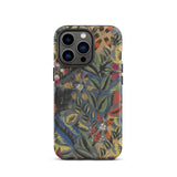 Composition Florale Aux Amarilis - Raoul Dufy Phone Case Iphone 13 Pro / Matte Vibrant Floral-patterned Phone Case Bold Red Yellow Green