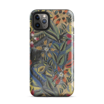 Composition Florale Aux Amarilis - Raoul Dufy Phone Case Iphone 11 Pro Max / Gloss Vibrant Illustrated Floral Phone Case Bold Reds Yellows