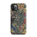 Composition Florale Aux Amarilis - Raoul Dufy Phone Case Iphone 11 Pro Max / Matte Vibrant Illustrated Floral Phone Case Bold Reds Yellows