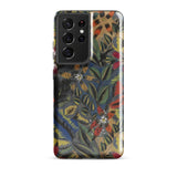 Composition Florale Aux Amarilis - Raoul Dufy Phone Case Samsung Galaxy S21 Ultra / Gloss Vibrant Floral-patterned Bold Red Yellow Green