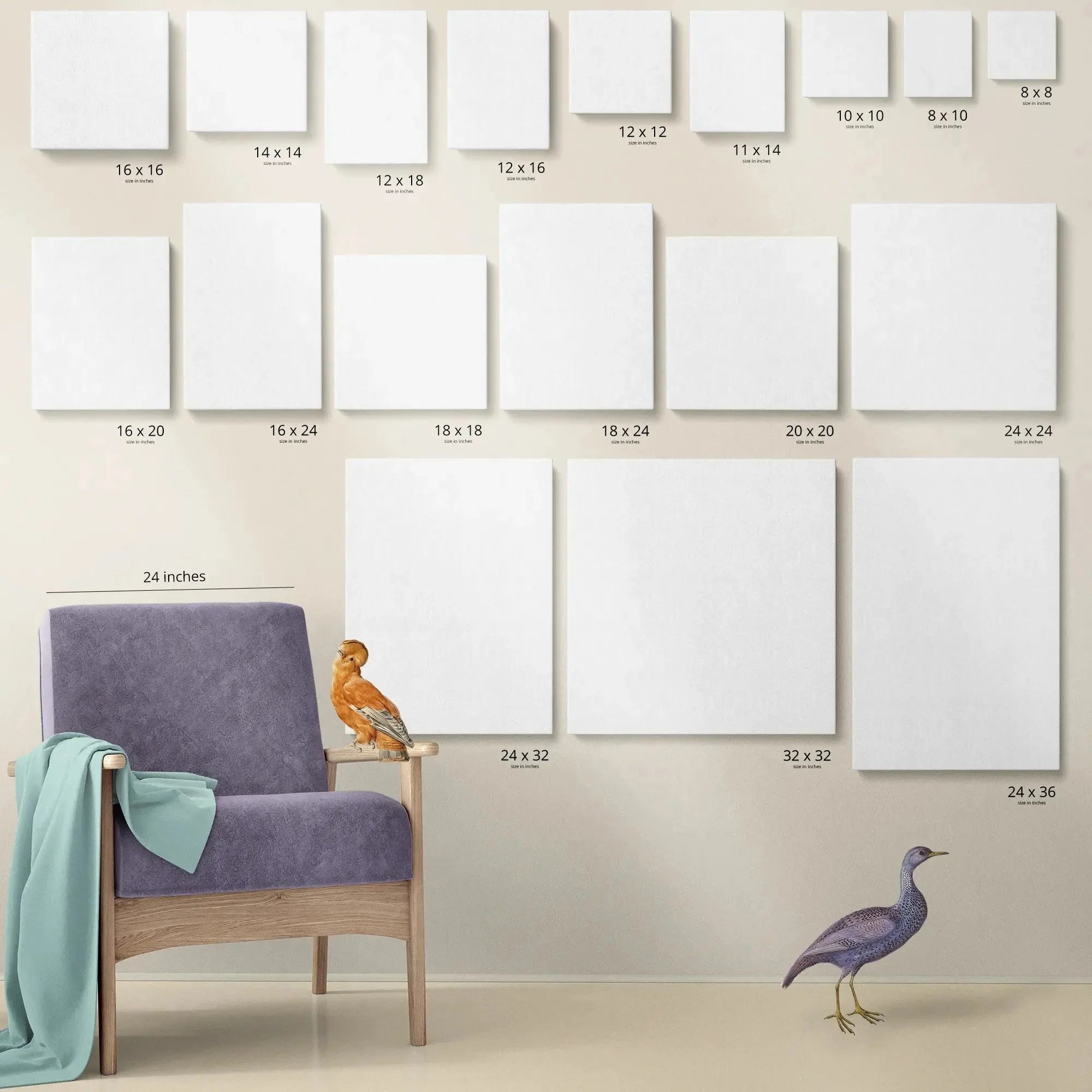 Conference Of The Birds Fine Art Print - Posters Prints & Visual Artwork - Aesthetic Art