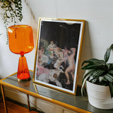 Congregation - Dionysian Gay Gods Art Print, Framed Painting Nude Figures