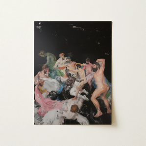 Congregation - Gay Gods Bacchanal Art Print / Canvas, 12x16’’ / 31x41cm / Unframed / no Border, Posters Prints & Visual Artwork, Toby Leon